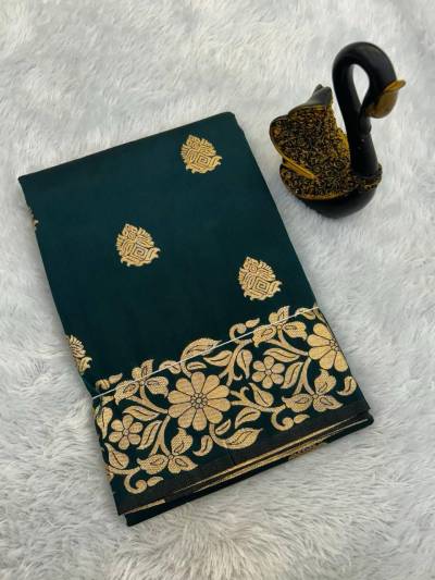 DN 832 BY SF DESIGNER BANARSI SILK SAREE WHOLESALER IN INDIA